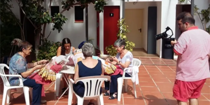 Les puntà ires d'Arenys, protagonistes d'un video promocional del Consorci de Turisme del Maresme