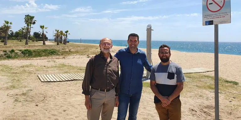 Un tram de la Platja de Poblenou és lliure de fum