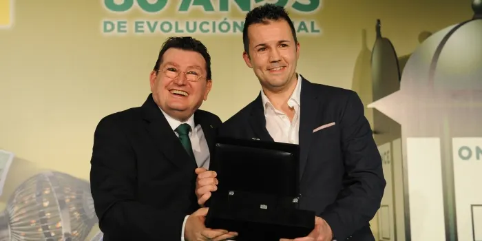 José Carlos Fernández, escollit millor venedor de l'ONCE a Catalunya del 2017