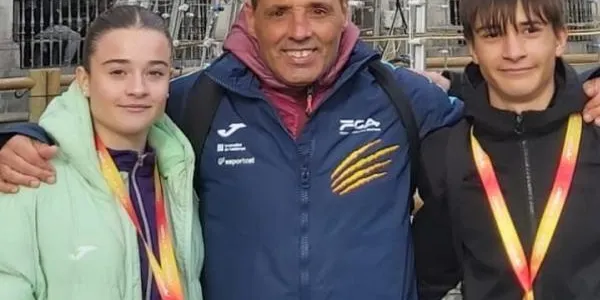 Els germans Suárez tanquen el 2024 amb medalla en el Campionat d’Espanya de Marxa d’Hivern