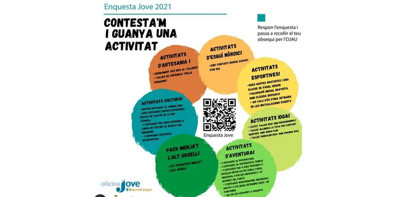 L'Oficina Jove de l'Alt Urgell elabora una enquesta sobre el Pla Comarcal de Joventut