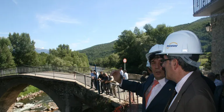 Ausàs presenta el projecte del Centre d'Interpretació dels Dinosaures de Coll de Nargó