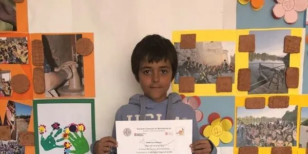 Un alumne de l’Escola Molí de Vent de Torredembarra, primer classificat de Catalunya de les proves Cangur