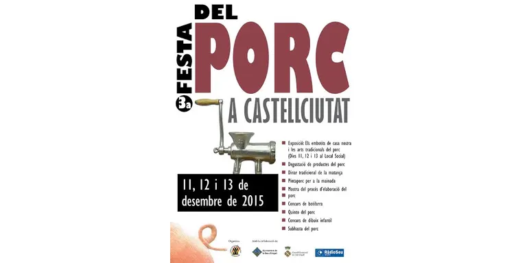 Castellciutat amplia la seva Festa del Porc