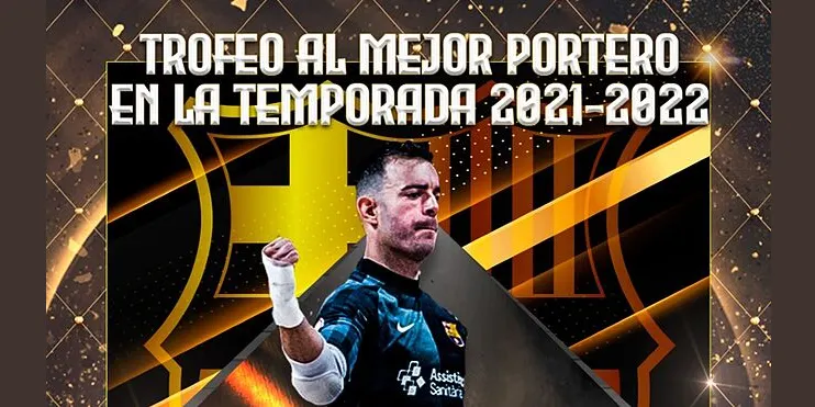 Dídac Plana, guardonat com a millor porter de la temporada