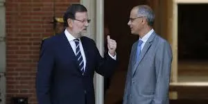 Mariano Rajoy es reuneix amb Joan-Enric Vives en el seu viatge a Andorra