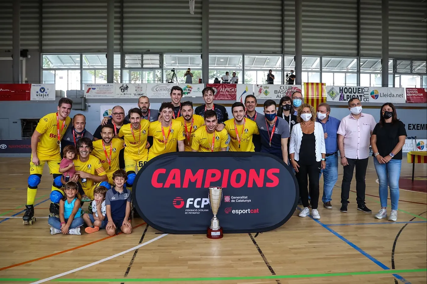 L’HC Sant Just s’imposa a l’Arenys de Munt (5-0) i és el primer campió de la Lliga Catalana Plata