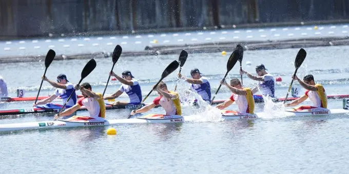 Rècord olímpic del K4 500 de Saul Craviotto per accedir directament a semifinals