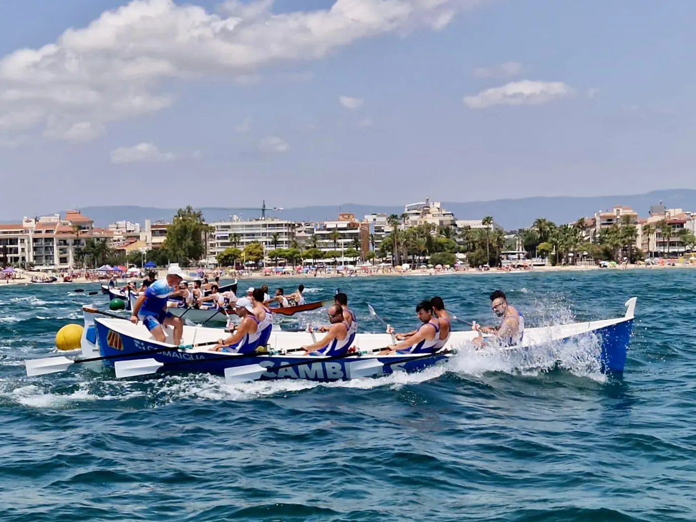 Grans resultats del Vent d’Estrop a la regata de la Lliga Catalana de Llagut de Cambrils