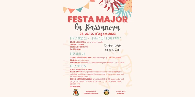 Arriba la Festa Major de la Bassanova