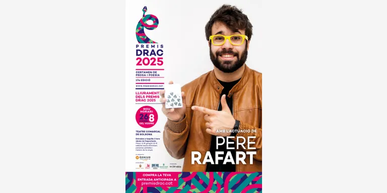 L'il·lusionista solsoní Pere Rafart amenitzarà els Premis Drac
