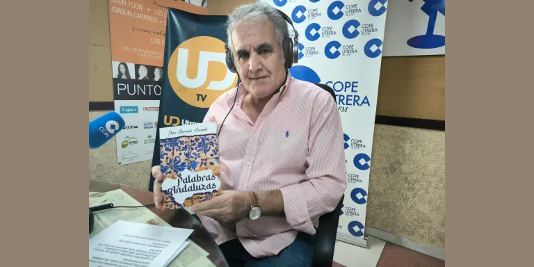Pepe Garrido presenta en COPE Utrera su libro 'Palabras Andaluzas'