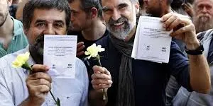 Aquest dimarts, acte per commemorar el primer aniversari dels empresonaments de Sànchez i Cuixart