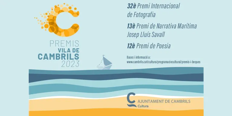 L’Ajuntament convoca els Premis Vila de Cambrils de poesia, narrativa i fotografia