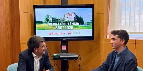 David Diestre, del grau en Enginyeria Matemàtica i Física, és escollit com el millor estudiant de la URV