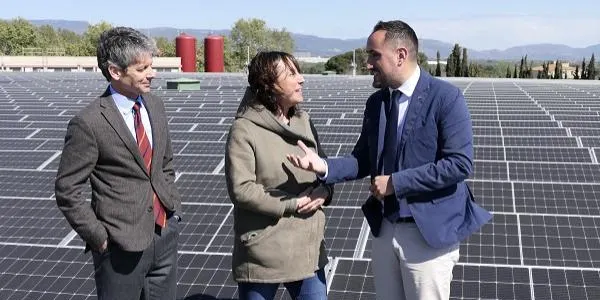 El CAT posa en marxa aquest abril a Constantí la instal·lació fotovoltaica més important del sector hidràulic de tot l'Estat