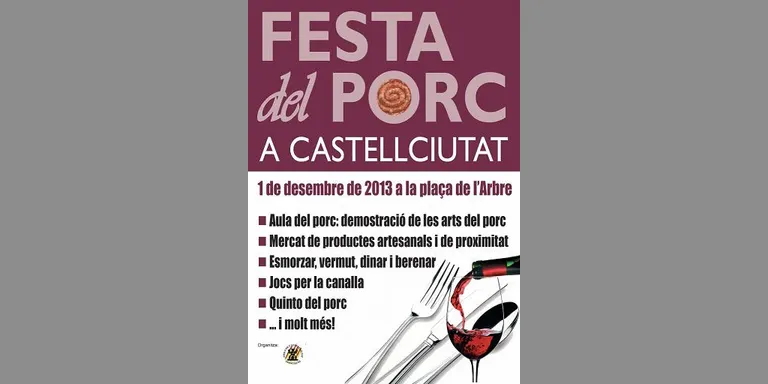 Castellciutat acull diumenge la Festa del Porc