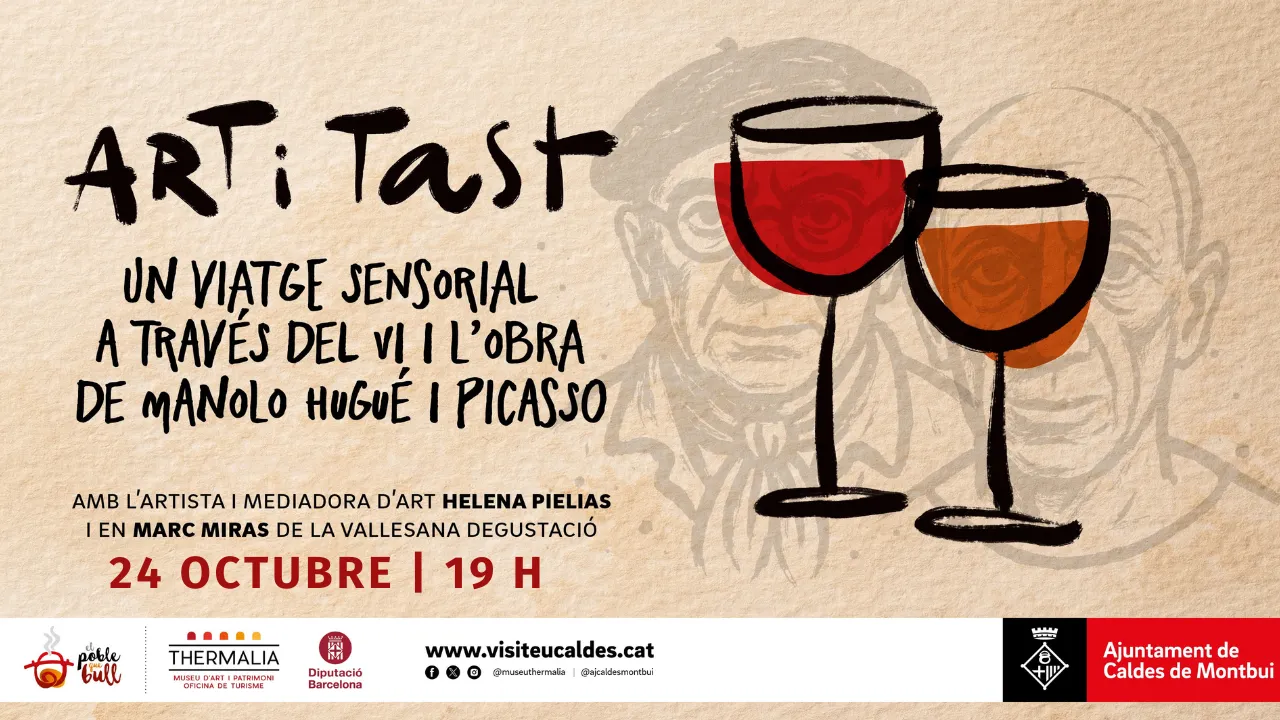 El Museu Thermàlia es transforma, un cop més, en la casa de l’art i el vi amb una performance històrica sobre art