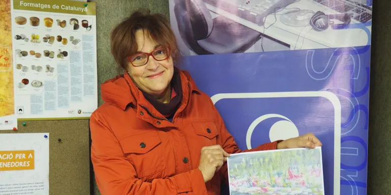 La sala La Cuina presenta l'exposició '2015', de Berta Oromí, i el llibre 'Flaixos de llum blanca', de Pilar Burgués