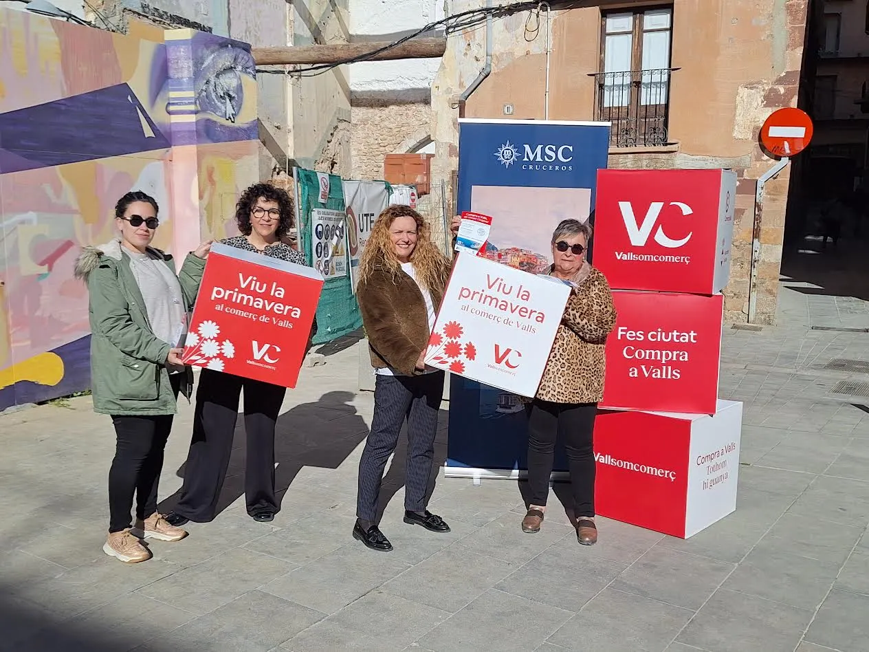 Neix la campanya comercial “Compra a Valls, un creuer t’espera”