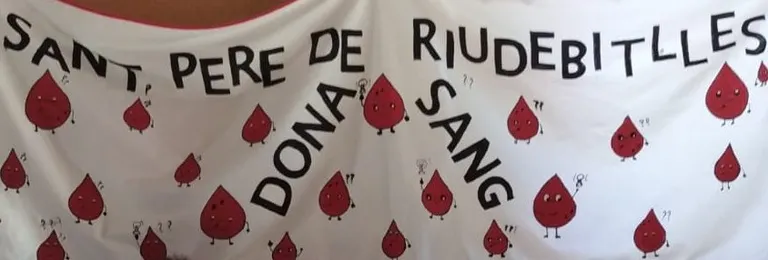 Jornada donació especial de Sang a Sant Pere de Riudebitlles.