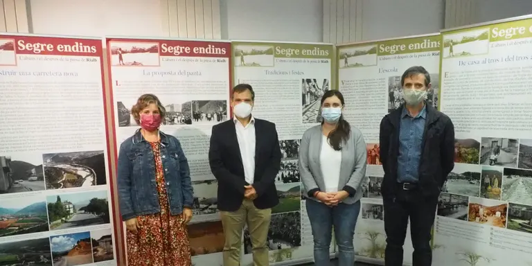 L'exposició 'Segre endins', sobre els vint anys de l'embassament de Rialb, arriba a la Seu d'Urgell