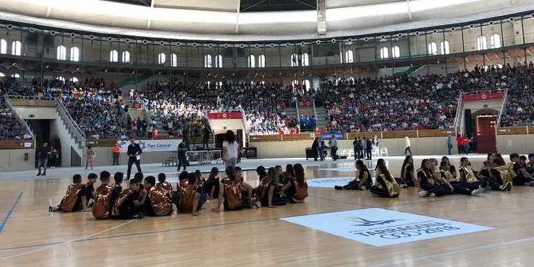 Les escoles vallenques participen de la cançó dels Jocs Mediterranis