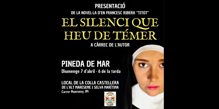 Presentació de la novel·la "El silenci que heu de témer"