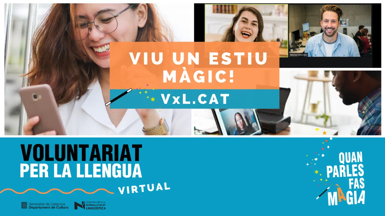 El programa Voluntariat per la llengua no fa vacances i continua actiu durant l’estiu