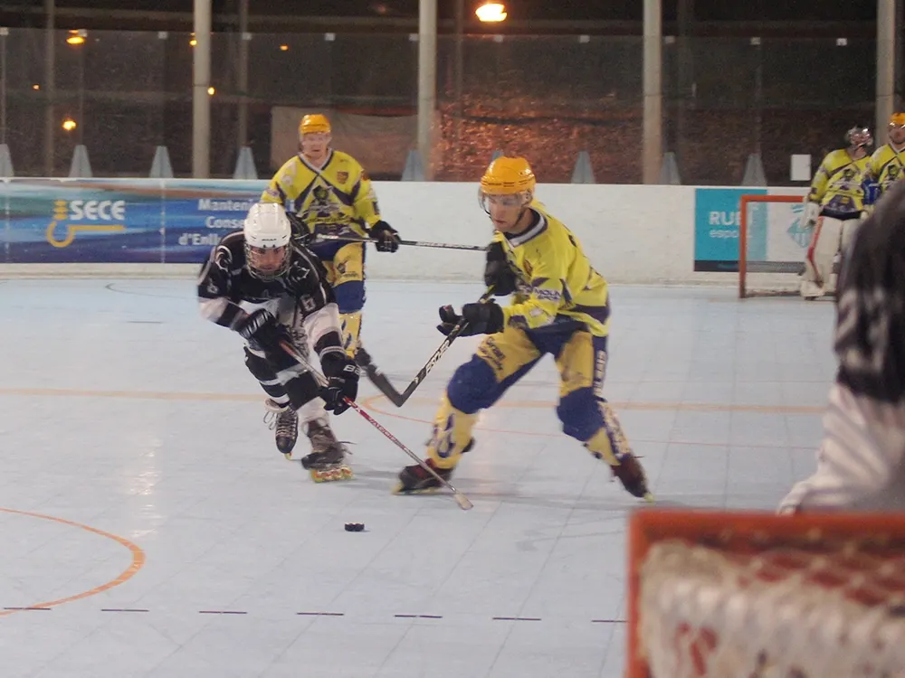 Horari poc habitual per a l'hoquei patins en línia / Arxiu
