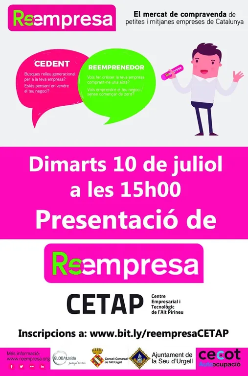 La Seu acull la presentació del programa Reempresa