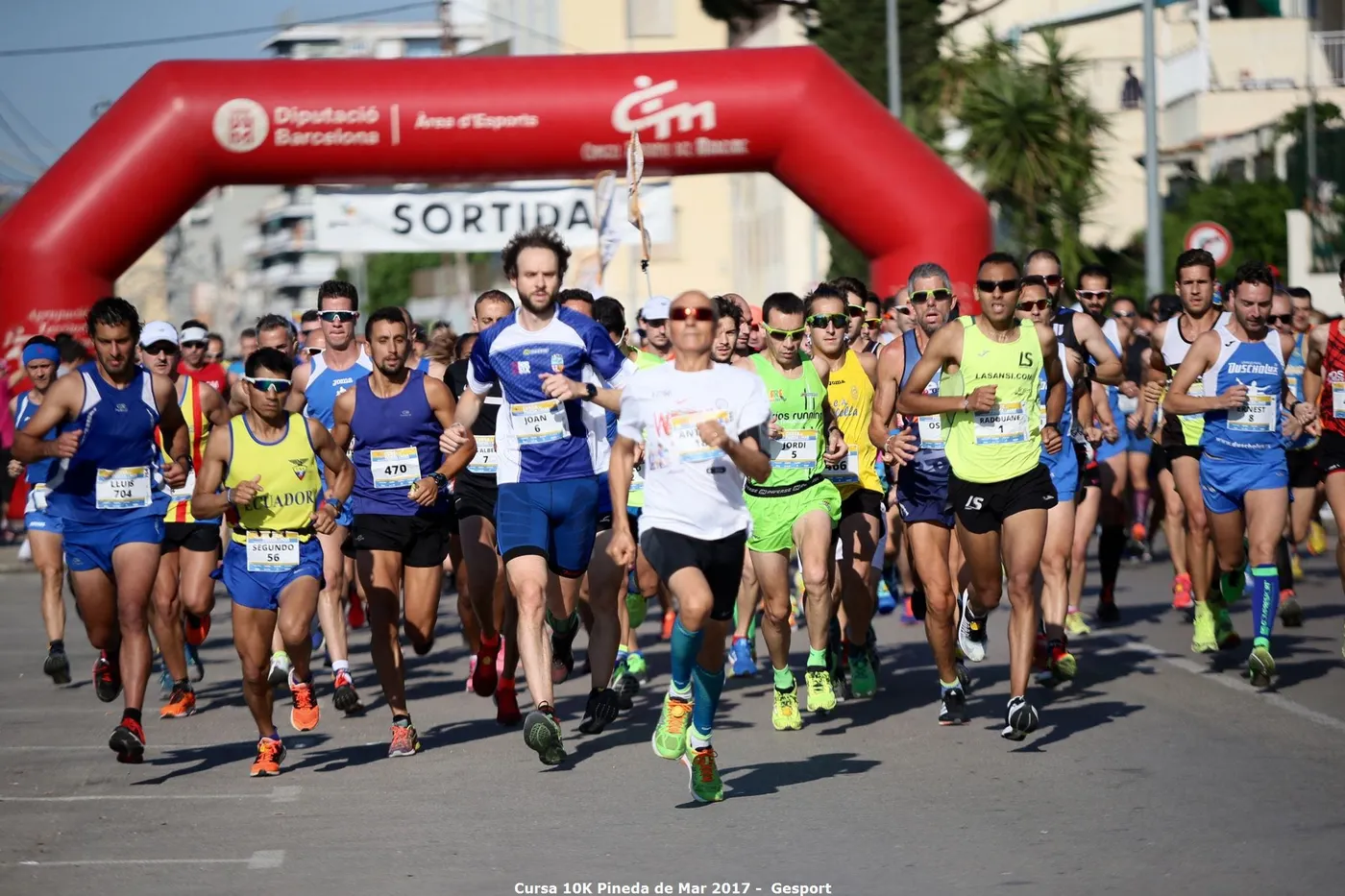 Enrique Luque i Anna Rovira guanyen la Cursa de 10 km de Pineda