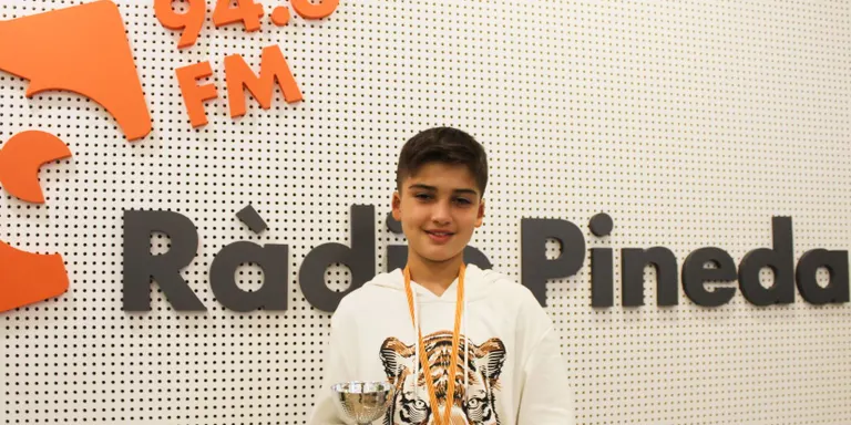 El pinedenc Dídac Sánchez Cerrato es proclama campió de Catalunya infantil de taekwondo
