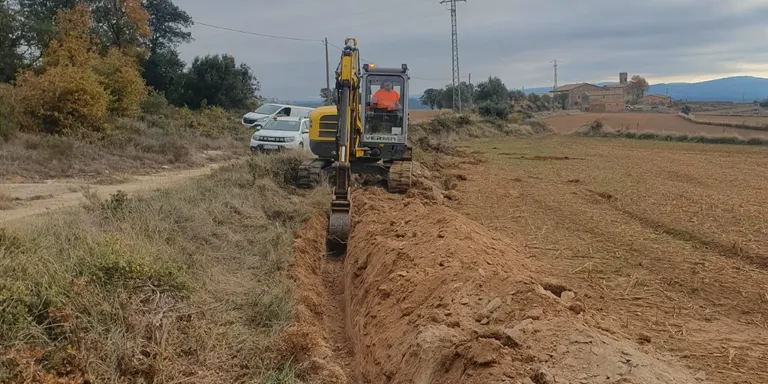 Inicien el desplegament de la fibra òptica a Navès i Clariana
