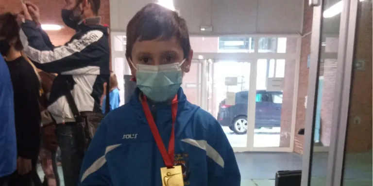 Pablo García Haro, del Club de Tir Cambrils, guanya una medalla d’or a la lliga de joves promeses