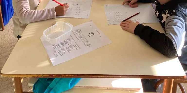 L’escola Sant Martí ha implementat a l’escola activitats manipulatives de matemàtiques