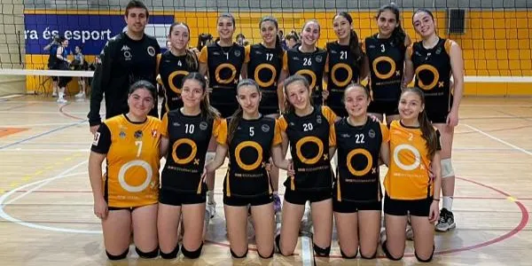 El Juvenil i el Cadet femení del CEVOL Torredembarra perden els dos partits davant el CECELL Lleida