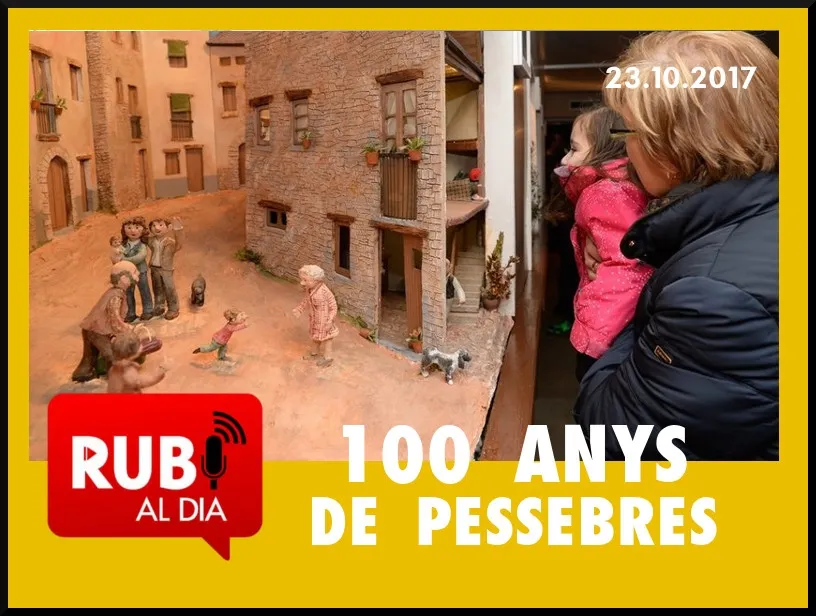 JOSEP GONZÁLEZ 100 anys de pessebres a Rubí