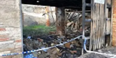 Incendi en una casa al carrer Sant Benet