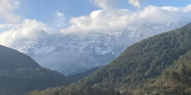 Nova nevada a cotes altes al Pirineu català