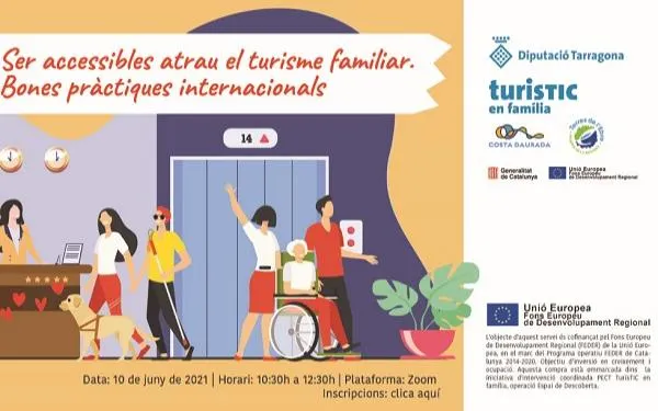 La Diputació de Tarragona impulsa una formació sobre la millora de l’accessibilitat en les destinacions turístiques