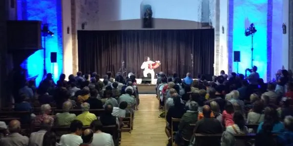 Ple en els concerts de la Trobada amb els Acordionistes del Pirineu
