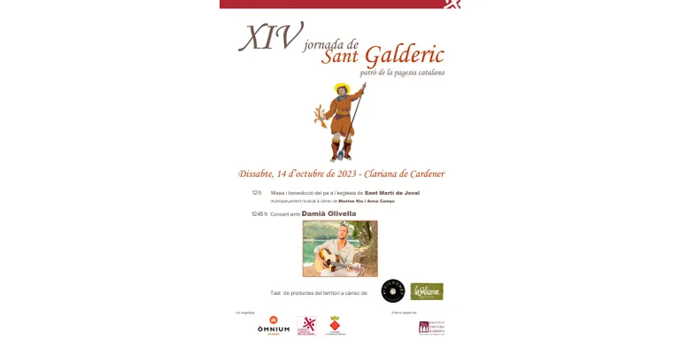 La 14a Festa de Sant Galderic farà parada a Clariana