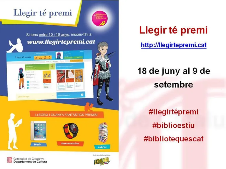 La Biblioteca Sant Agustí de la Seu d’Urgell se suma al concurs ‘Llegir té premi’
