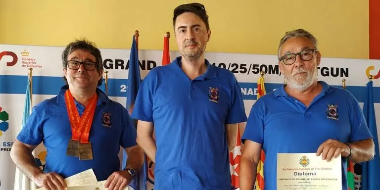 Bons resultats dels tiradors del Club de Tir Olímpic Cambrils al Campionat d’Espanya d’Armes Històriques