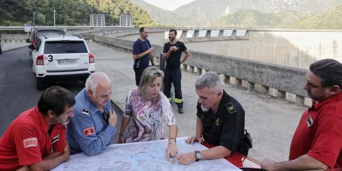 Emergències va trobar el caiac de la parella desapareguda navegant a la deriva
