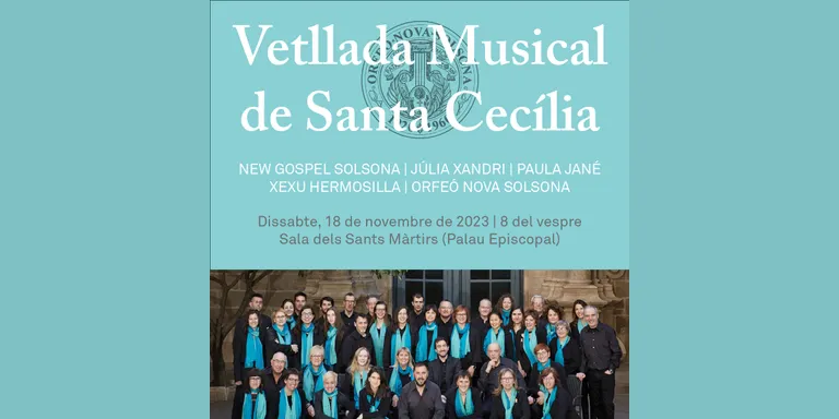 L'Orfeó Nova Solsona recupera la vetllada musical per celebrar Santa Cecília