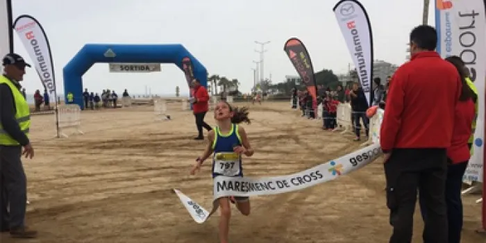 Marta Mitjans ja és campiona del circuït de crossos del Maresme en la seva categoria