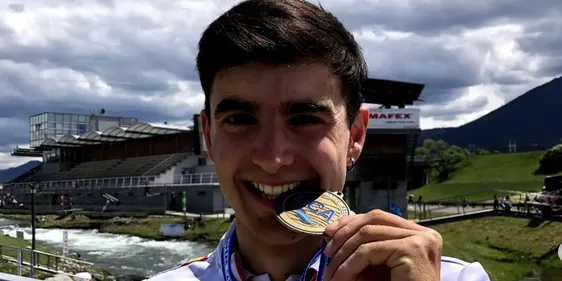 Miquel Travé, bronze en C1 masculí a l'Europeu d'eslàlom