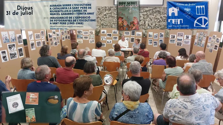 Entrevista al Marcel Gabarró i la Tonita Amat sobre l’Escoltisme a Catalunya el dijous 31 de juliol.